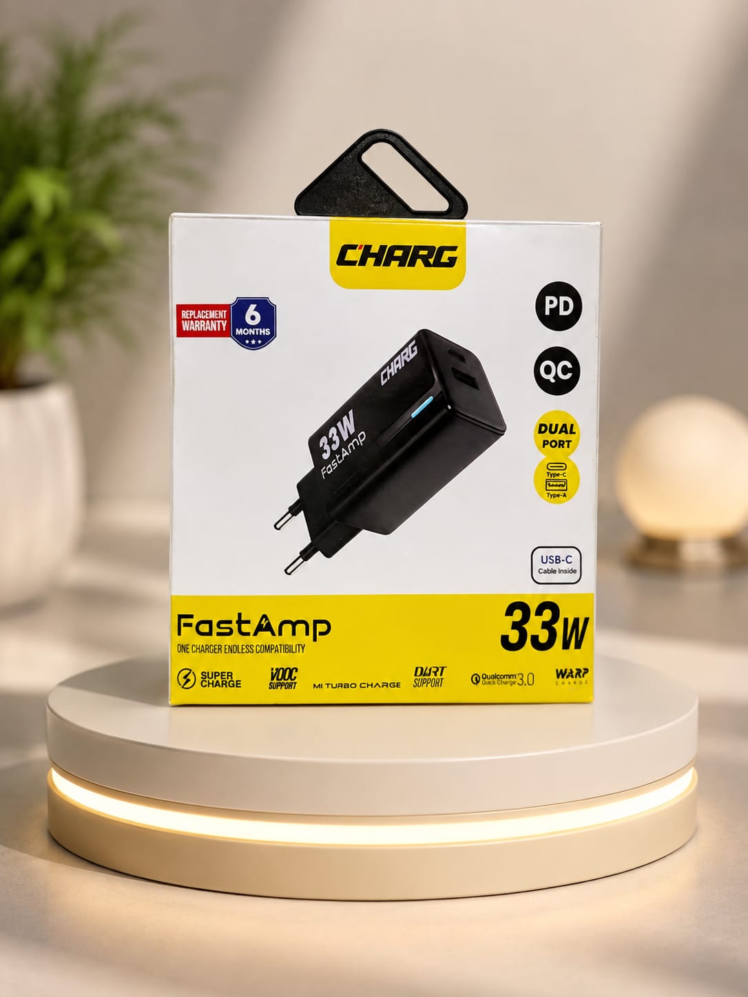 33 watt Fast Charger