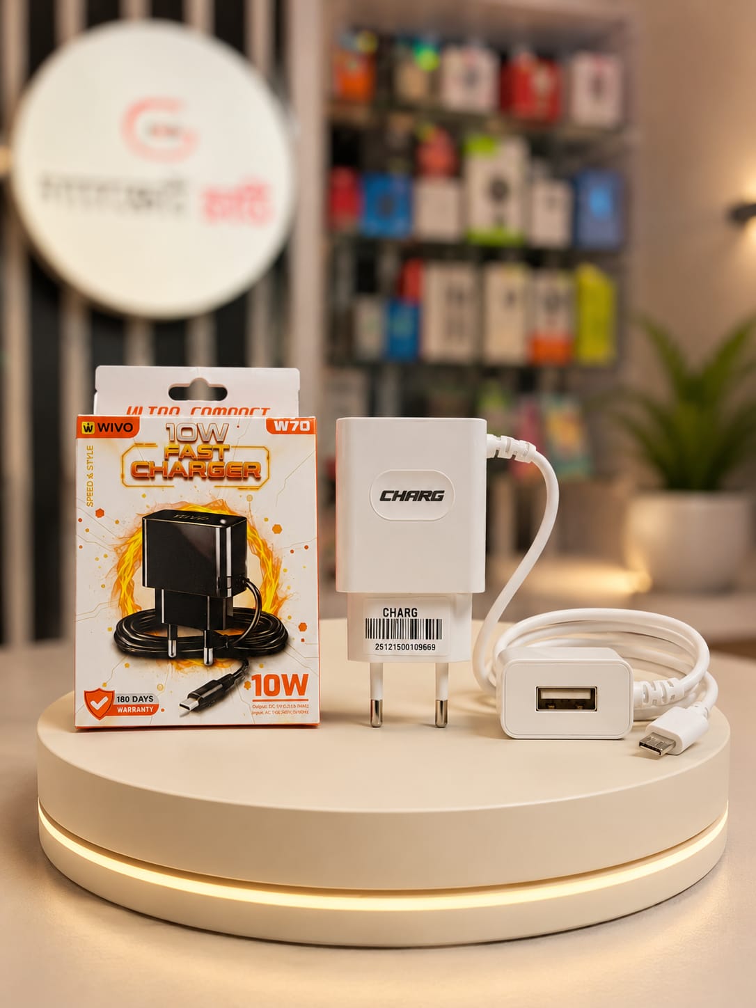 WIVO W70 -10W Fast Charger